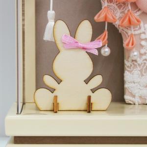 羽子板 つまみ細工 宝童 凛 オフホワイト 7...の詳細画像5