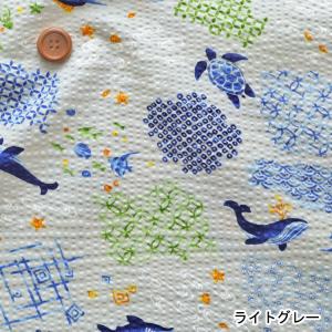 和テイスト『海の仲間たち♪』リップルプリントの詳細画像2