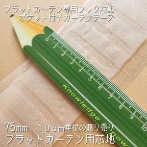 フラットカーテン芯地 ポケット芯 専用挿し込み...の詳細画像2