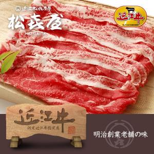 数量限定5000円企画 近江牛肉 うす切り切落とし(300g×2パック)