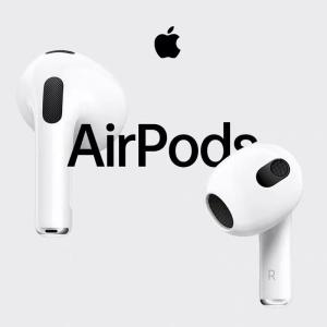 日本国内正規品 / Apple エアポッズ AirPods 第3世代 MagSafe充電ケース付き / MME73J/A / 保証未開始 / 新品未開封