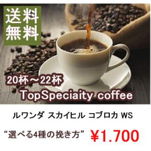 コーヒー豆 珈琲豆 200ｇ ルワンダ スカイヒル コブロカWS受注後焙煎 コーヒー スペシャルティ...
