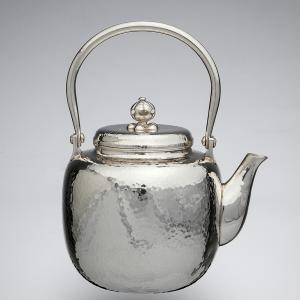 アンティーク シルバー 銀製 900刻印 メーカーズマークJS 彫銀