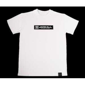 ジャッカル ボックスロゴTシャツ ホワイト / JACKALL BOX LOGO TEE