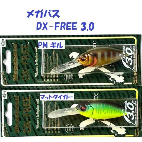 （クリックポスト発送）メガバス　DX-FREE 3.0