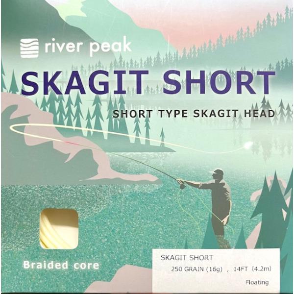 （クリックポスト発送）リバーピーク　スカジットショート　250GR Floating Ivory 1...