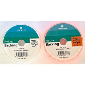 （クリックポスト発送）リバーピーク　バッキングライン　ダクロン　100yard 20lb　/ riv...