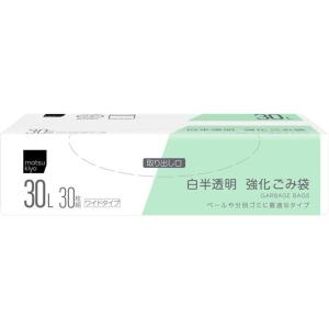 matsukiyo 白半透明 強化ごみ袋 ３０Ｌ ３０枚
