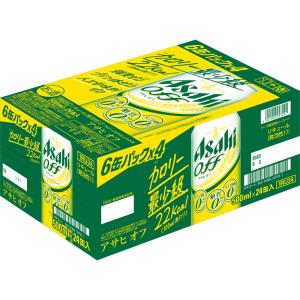 アサヒビール アサヒ オフ ケース ５００ｍｌ×６×４