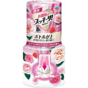 アース製薬 お部屋のスッキーリ！ Sukki-ri！ エアリーホワイトフローラルの香り 400mL×1個 スッキーリ！Sukki-ri! 部屋用（芳香剤、消臭剤）の商品画像