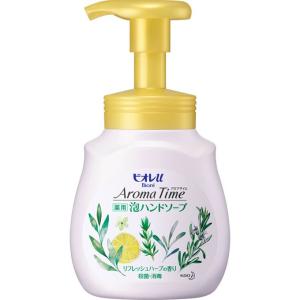 花王 ビオレu アロマタイム 泡ハンドソープ リフレッシュハーブの香り 本体 230ml