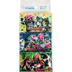 河野製紙 仮面ライダーエグゼイド ポケットティッシュ 6P...