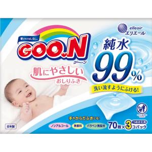 大王製紙 グーン 肌にやさしいおしりふき...