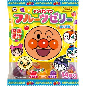 不二家 アンパンマンフルーツゼリー 14個