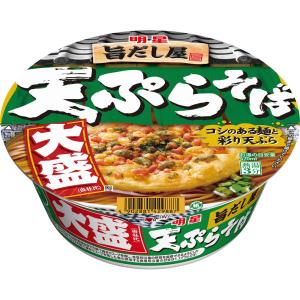 明星食品 旨だし屋 天ぷらそば 大盛（西） １食