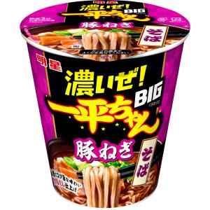 明星食品 濃いぜ！一平ちゃんＢＩＧ豚ねぎそば ９１ｇ