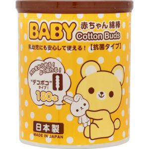 山洋 山洋くまBABY綿棒デコボコ １８０本