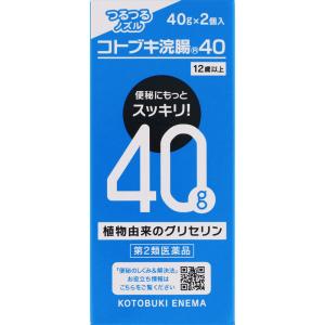 ムネ製薬 コトブキ浣腸４０ ４０ＧＸ２