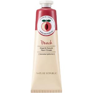 ネイチャーリパブリック ハンドクリーム ピーチ 30G