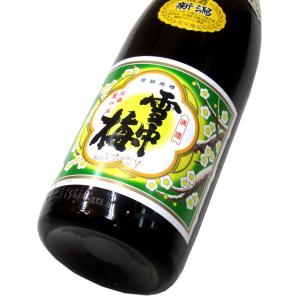 雪中梅 普通酒 1800ml(1本)