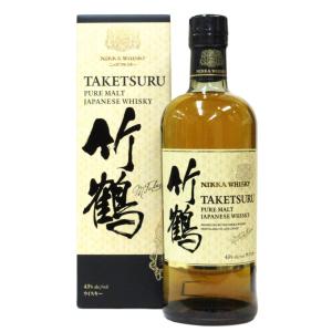 ニッカウヰスキー（NIKKA WHISKY） 竹鶴ピュアモルト 700ml カートン