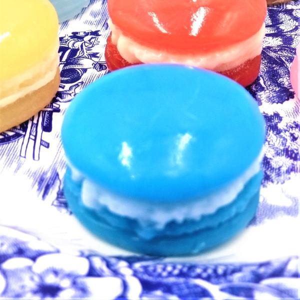 マカロン青　お菓子の石鹸　Savon Bon(サボンボン)　Mon Sanctuaire　モン サン...