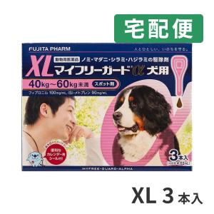 マイフリーガードα 犬用 XL (40〜60kg) 3ピペット 動物用医薬品