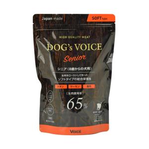 Dogs Voice ドッグヴォイス シニア65 ローストチキン＆サーモン＆鹿肉 400g【C配送】｜matsunami