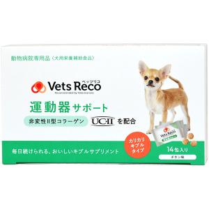 Vets Reco 運動器サポート  6g ×14包　ベッツリコ　犬用サプリメント　【C配送】｜matsunami