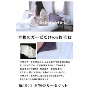 ガーゼケット ダブル 190×210cm カラ...の詳細画像4