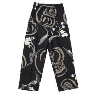 鯉口シャツ 梅と達磨(黒)1号〜3号サイズ(9...の詳細画像2
