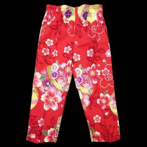 鯉口シャツ まりと桜(赤)1号〜3号サイズ(9...の詳細画像2