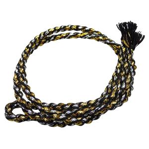 はちまき紐　（黒金Ａ）