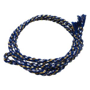 №人形館　組紐　材料　幕紐　祭り　金糸　はちまき　32メートル はちまき紐 （黒金A） : 祭屋 そなみ呉服店 - 通販 - Yahoo