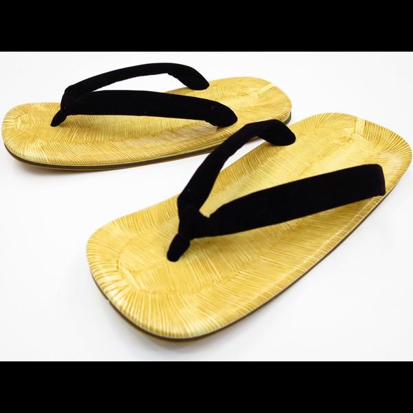 雪駄 セッタ 雪駄（黒ハイミロン鼻緒） ライト底 Ｌサイズ（８寸６分） （２６ｃｍ〜２７ｃｍ） 日本...