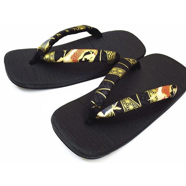 雪駄 パナマ表・ヘビ柄鼻緒 ライト底 Ｓサイズ（８寸）〜ＬＬサイズ（９寸） 日本製 セッタ・せった