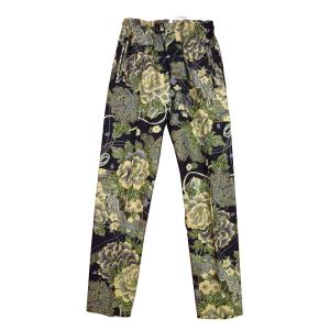 股引き型ズボン むら染め無地 義若の股引き型ズボン（桃ピンク）小