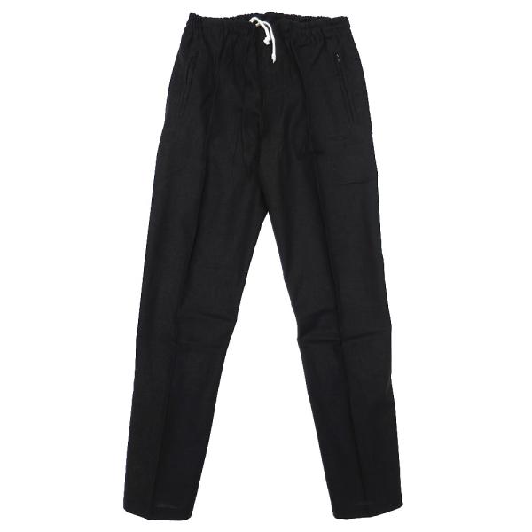 股引き型ズボン むら染め無地 義若の股引き型ズボン（鉄黒）小〜特大サイズ（Ｓ〜ＬＬ）男女兼用 義若オ...