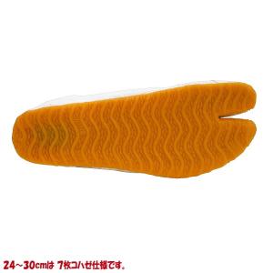 祭足袋 ショート(白・24.0cm〜30.0c...の詳細画像5