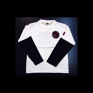 Tシャツ 和柄 和柄長袖Tシャツ め組(白)の詳細画像1
