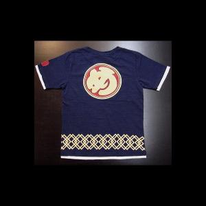 Tシャツ 和柄 和柄半袖Tシャツ め組(紺)子供用の商品画像