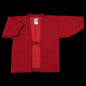 リネン✖️シルク混紡 パッチワーク　中綿ジャケット　半纏　長袖 作業服・作業用品 ワークジャケット 寅壱TORAICHI 9531-124【サン