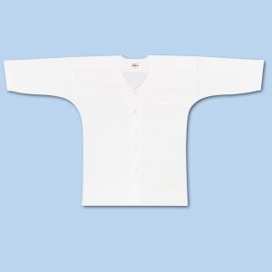 東京江戸一　鯉口シャツ　晒（白）　肩当付　（大人用）小・中・大　（女性用）小・中・大