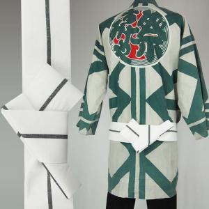 ワンタッチ角帯　一本どっこ　白色