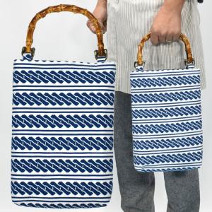 バンブー手提げバック クロコ型押し牛皮 日本製 : きものと祭り衣装の