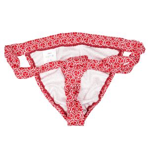 ワンタッチ式 締め込み褌パンツ 巴 赤 S・M・Lの詳細画像4
