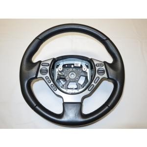 レッドステッチ! モモ momo 日産純正! オプション! 革 ステアリング