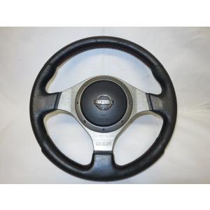 MOMO ピロータ　レザーステアリングハンドル モモ momo 革 ステアリング ハンドル エアバック ノート