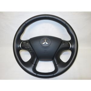 パジェロ V73W V63W V65W V75W 純正 革 ステアリング 運転席 エア