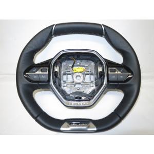 希少! プジョー5008 GT純正 革 ステアリング ハンドル2008 3008 4008